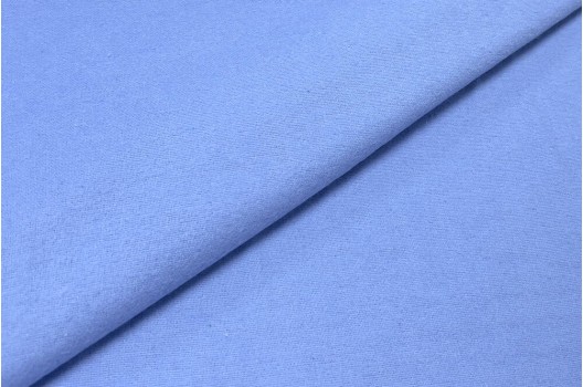 Фланель LUX 240 см однотонная, синяя