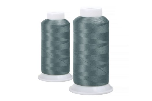 Нитки швейные текстурированные MAXag basic некрученые 150D/1 (5000м), серые (504)