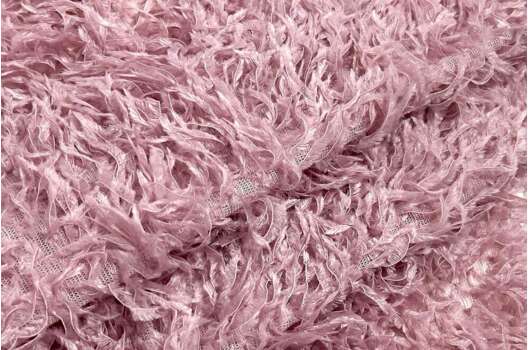 Искусственные перья Мулен Руж, пудровые