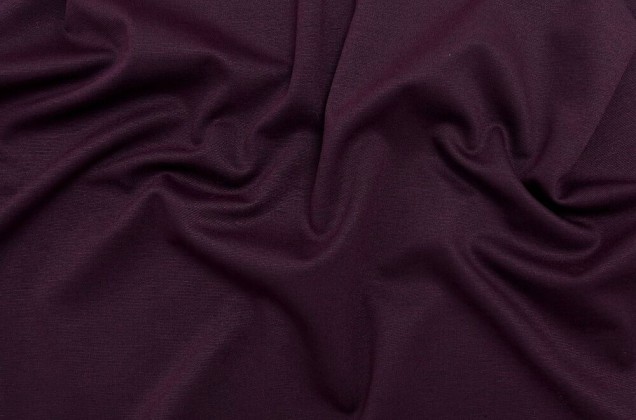 Джерси (Нейлон Рома) темно-баклажановый цвет, 285 гр/м2 1
