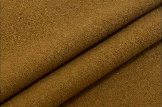 Пальтовая ткань с ворсом, карамельный,  Турция