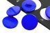 Пуговица пластиковая на ножке цвет: синий