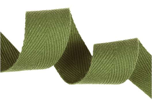 Тесьма киперная, 20 мм, плотная, хаки (264)