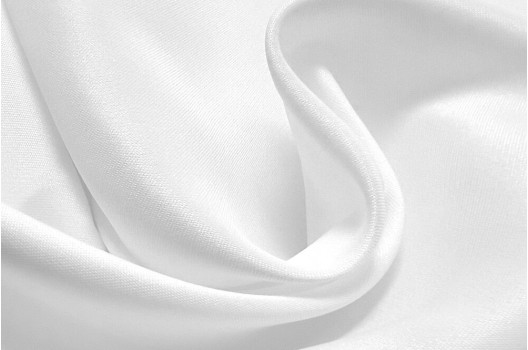 Свадебный сатин матовый AKSOY, белый, 160 см, Турция