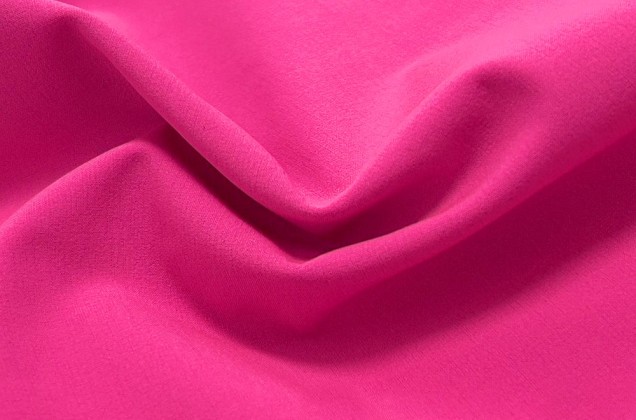Курточная ткань Софтшелл с мембраной, розовый неон/лавандовый (59815)