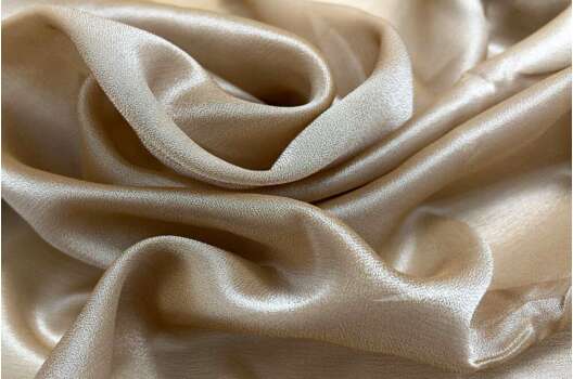 Креп Органза с утяжелителем, золотисто-бронзовый, 330 см, Турция (УЦЕНКА)