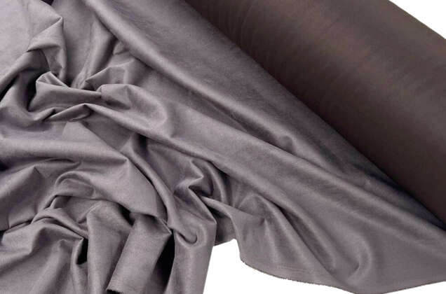 Замша Водолаз, серый 2