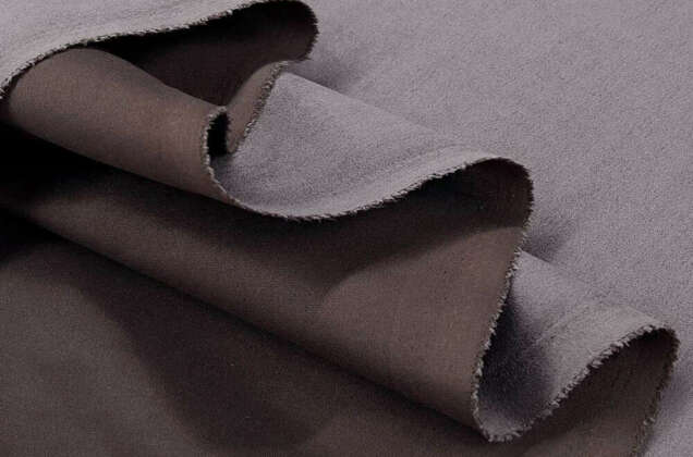 Замша Водолаз, серый 3