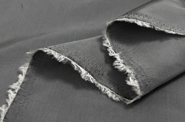 Подкладочная ткань с вискозой (S005/121), серебристо-серая 2