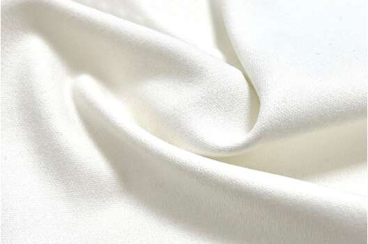 Костюмная ткань с вискозой, молочная (50-14-ДЯ)