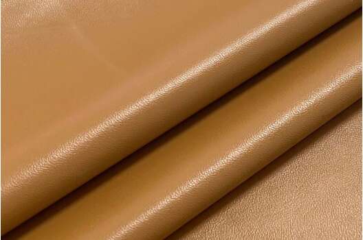 Искусственная кожа (экокожа) карамель, глянец