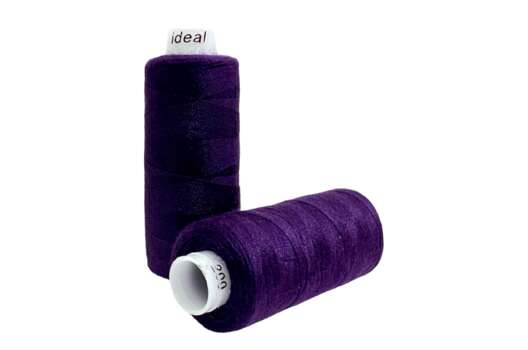 Нитки бытовые IDEAL, 40/2, цвет 200 темно-фиолетовые