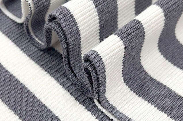 Кашкорсе к трехнитке, Полоска бело-серая, Турция (АКЦИЯ) 1