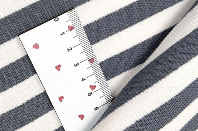 Кашкорсе к трехнитке, Полоска бело-серая, Турция (АКЦИЯ) 2