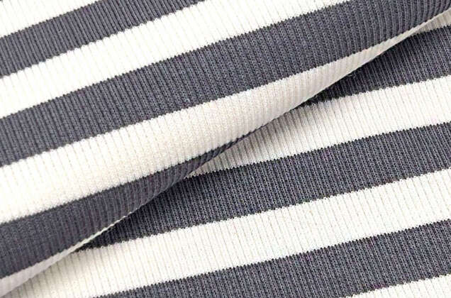 Кашкорсе к трехнитке, Полоска бело-серая, Турция (АКЦИЯ) 3