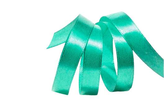 Лента атласная IDEAL, 12 мм, ярко-мятная (4323)