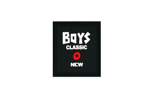 Нашивка Boys Classic, 3.5х4 см