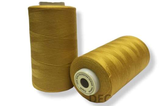 Нить 50/2, 5000 ярдов, цвет горчица (137)
