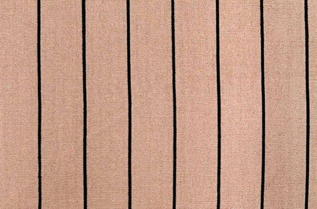 Штапель, Мелкая полоска черно-бежевая, Турция 6