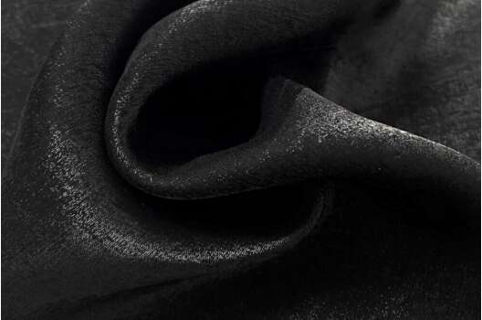 Вискоза металлик Sparkling, черная, Турция