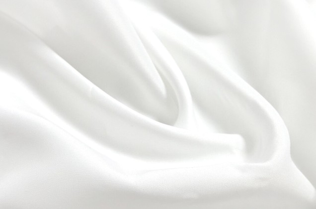 Свадебный сатин матовый AKSOY, молочный, 300 см, Турция 1