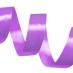 Лента атласная 25 мм цвет: фиолетовый
