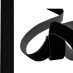 Лента бархатная эластичная, 20 мм цвет: черный
