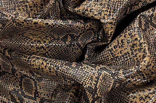 Мебельная экокожа KOBRA, темно-бежевая (5963), Турция 4