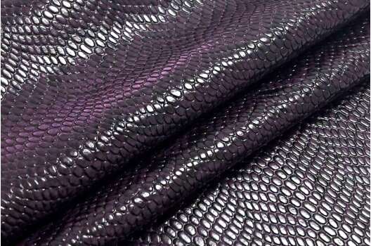 Мебельная экокожа KOBRA, фиолетовая (1559), Турция