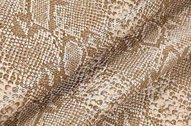 Мебельная экокожа KOBRA, кремовая (1561), Турция 4