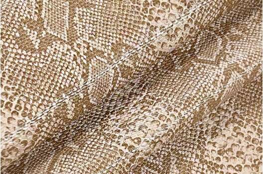 Мебельная экокожа KOBRA, кремовая (1561), Турция