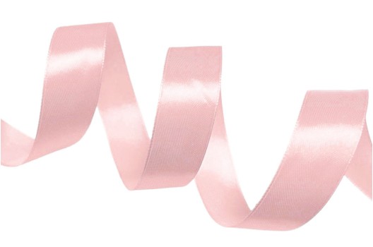 Лента атласная IDEAL, 25 мм, бледно-розовая (3055)