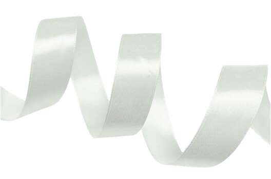 Лента атласная IDEAL, 25 мм, светло-серая (3108)