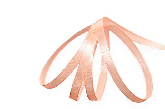 Лента атласная IDEAL, 6 мм, бледно-розовая (3052)