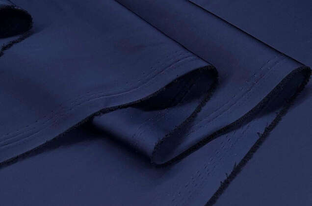 Двойной Армани Шелк, темно-синий 3