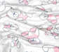 Польский хлопок принт рисунок: Зверюшки, мишки