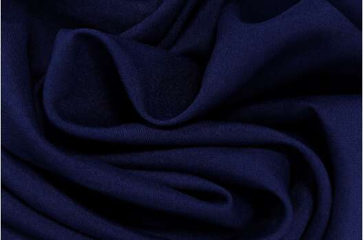 Габардин простой, темно-синий, 150 гр