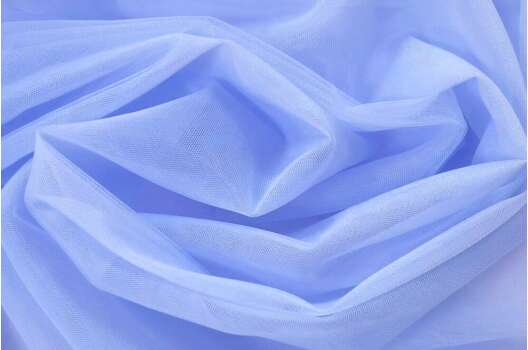 Фатин мягкий (еврофатин) Buse-Hayal, нежно-голубой, 300 см., арт. А056