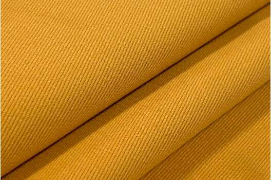 Джинс ALASKA велюр-эффект, горчичный, 335 гр/м2