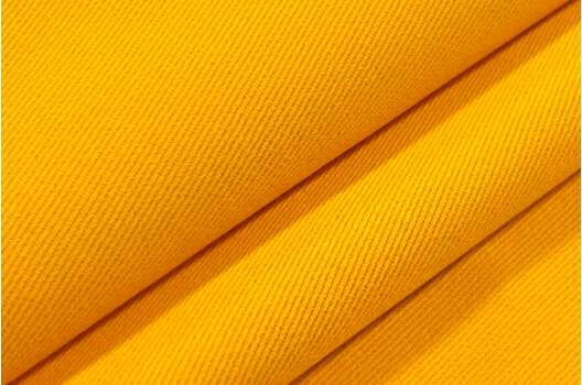 Джинс ALASKA велюр-эффект, подсолнечный желтый, 335 гр/м2