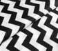 Польский хлопок принт рисунок: зигзаг
