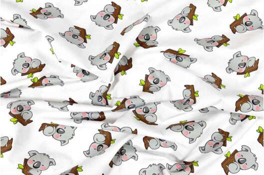 Польский хлопок, Сонные коалы, 160 см