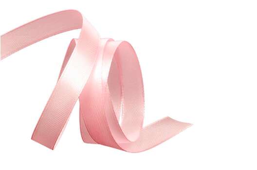Лента атласная IDEAL, 12 мм, бледно-розовая (3055)