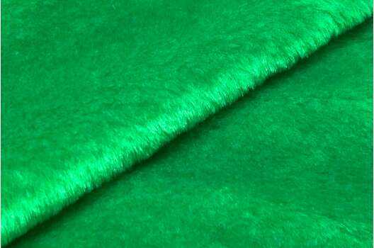 Мех искусственный игрушечный, зеленый (20С159)