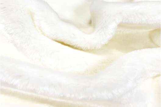 Мех искусственный, средневорсовый, молочный (Ш-31Д12)