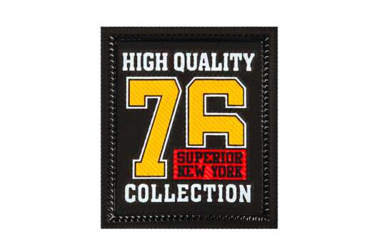 Нашивка, 76 Collection, 3.5х2.5 см