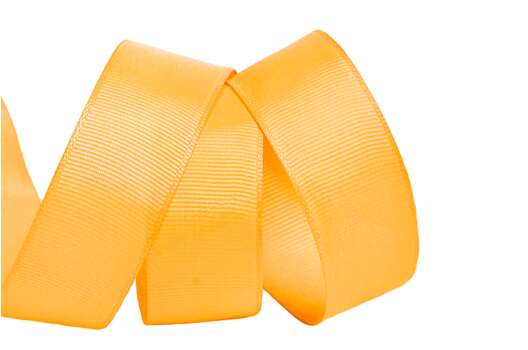 Лента репсовая MagicHobby 25 мм, светло-оранжевая (662)