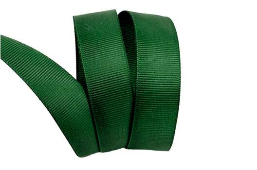 Лента репсовая MagicHobby 25 мм, темно-зеленая (587)