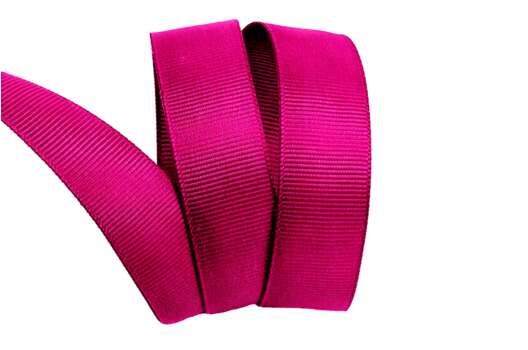 Лента репсовая MagicHobby 25 мм, фуксия (187)