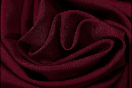 Габардин простой, бордовый (012)
